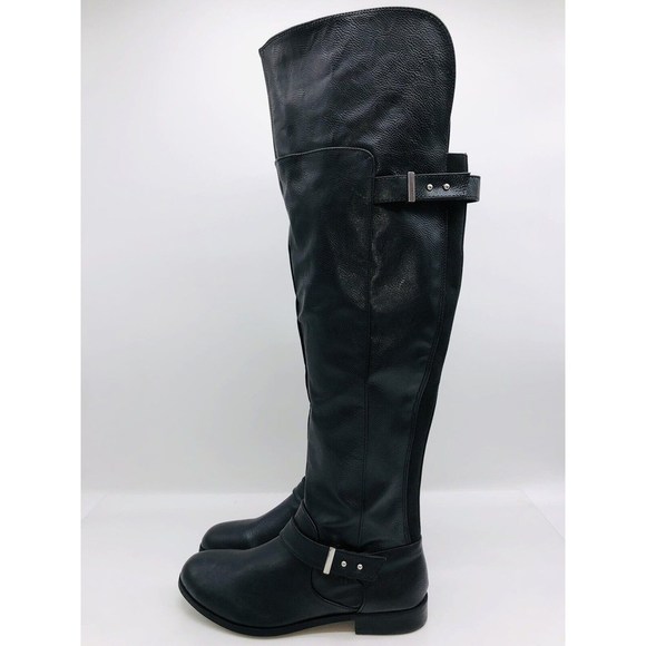 Bar III Women's Daphne Over-The-Knee Riding Boots Black US 6M  #Q-23 - Picture 3 of 9